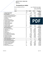 Presupuesto Porticos Total