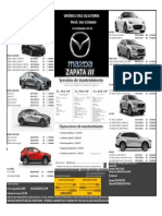 Listado Mazda Torre Norte