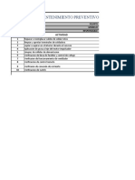 Plan de Mantenimiento Preventivo Anual Maquinas de Soldar - Mecanos Del Norte