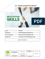 Develop and Practice Negotiation Skills