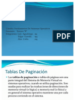 Tablas de Paginacion