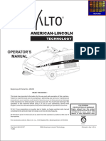 American-Lincoln: Operator'S Manual MPV 60 Power Sweeper