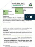 Programacion Anual 1°,2°,3° Arte y Cultura