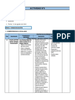 2° Grado - Actividad Del Dia 12 de Agosto