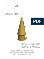 Oxygen Cone: Installation and Owner'S Manual