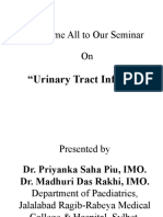 Welcome All To Our Seminar On: "Urinary Tract Infection"