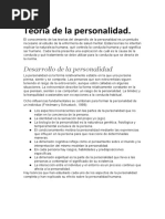 CAP 3 Teoría de La Personalidad