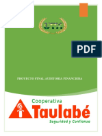 Proyecto Final Grupo N°2 Cooperativa Taulabe Limitada