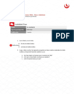 Ficha para Resolver La Actividad Online