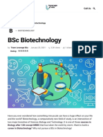 BSC Biotechnology Course, Eligibility, Universities & Scope - Leverage Edu