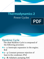 Thermodynamics 2 Rankine Cycle