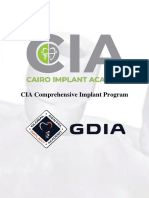 CIA Comprehensive Implant Program