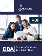 DBA (Business Administration)