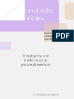 La Didáctica en El Núcleo de Los Aprendizajes.