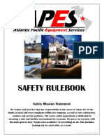 APES Safety Rulebook - SP