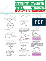 Propiedades de La Circunferecia