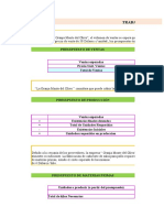 T. Autonomo Grupal #2 Parcial 2 - Presupuesto