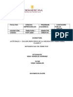 Actividad 2 - Taller Principios de La Obligación Tributaria, Clases y Diferencias de Tributos