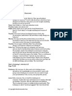 Unit 4: Q2e Listening & Speaking 3: Audio Script