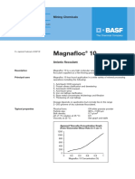 Magnafloc 10: Technical Information Mining Chemicals