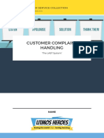 Complaint Handling Workbook