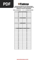 Gabarito Oficial Preliminar