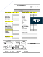 Check List Camioneta