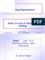 Lecture - 6 - Highly Deviated & Horizontal Drilling