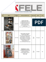 Häfele Kitchen Fittings MRP List