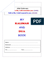 My Kalimah and Dua Book