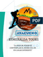 Esmeralda Tours Catalogo 2022 Ayacucho