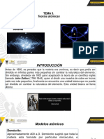 Tema 3. Teorias Atomicas