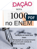 Redação Nota 1000