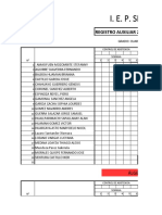 Registro 4TO B - II BIMESTRE