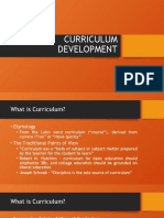 Curriculum Development