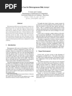 A Case For Heterogeneous Disk Arrays