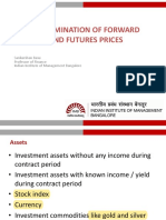 Determination of Forward and Futures Prices