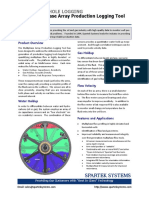 Flyer Multi Phase Array Production Logging Tool