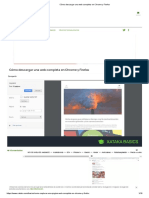 Cómo Descargar Una Web Completa en Chrome y Firefox