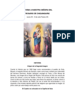 Novena A Nuestra Señora de Chiquinquirá