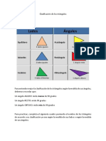 Clasificación de Los Triángulos