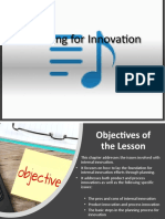 Chapter 3 - Innovation Planning