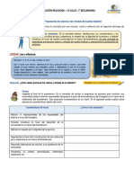 Act. N 03 1 Secundaria Proponemos Los Valores y Las Virtudes...