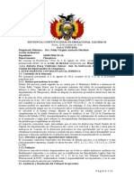 SENTENCIA CONSTITUCIONAL PLURINACIONAL 1121 2016 Oportunidad de Presentar La Audiencia de Cesacion