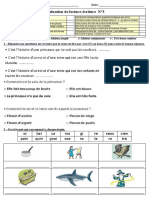 Evaluation de Lecture - Écriture 3-2021