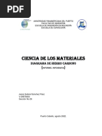 Informe Diagrama de Hierro Carbono