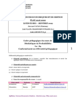 Syllabus L2 Statistiques Et Prob