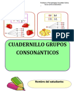 Cuadernillo Grupos Consonanticos