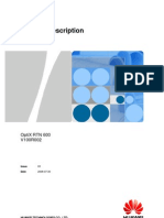 OptiX RTN 600 V100R002 Product Description