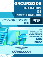 Bases Del Concurso de Trabajos de Investigación - Cornecof Cajamarca 2022